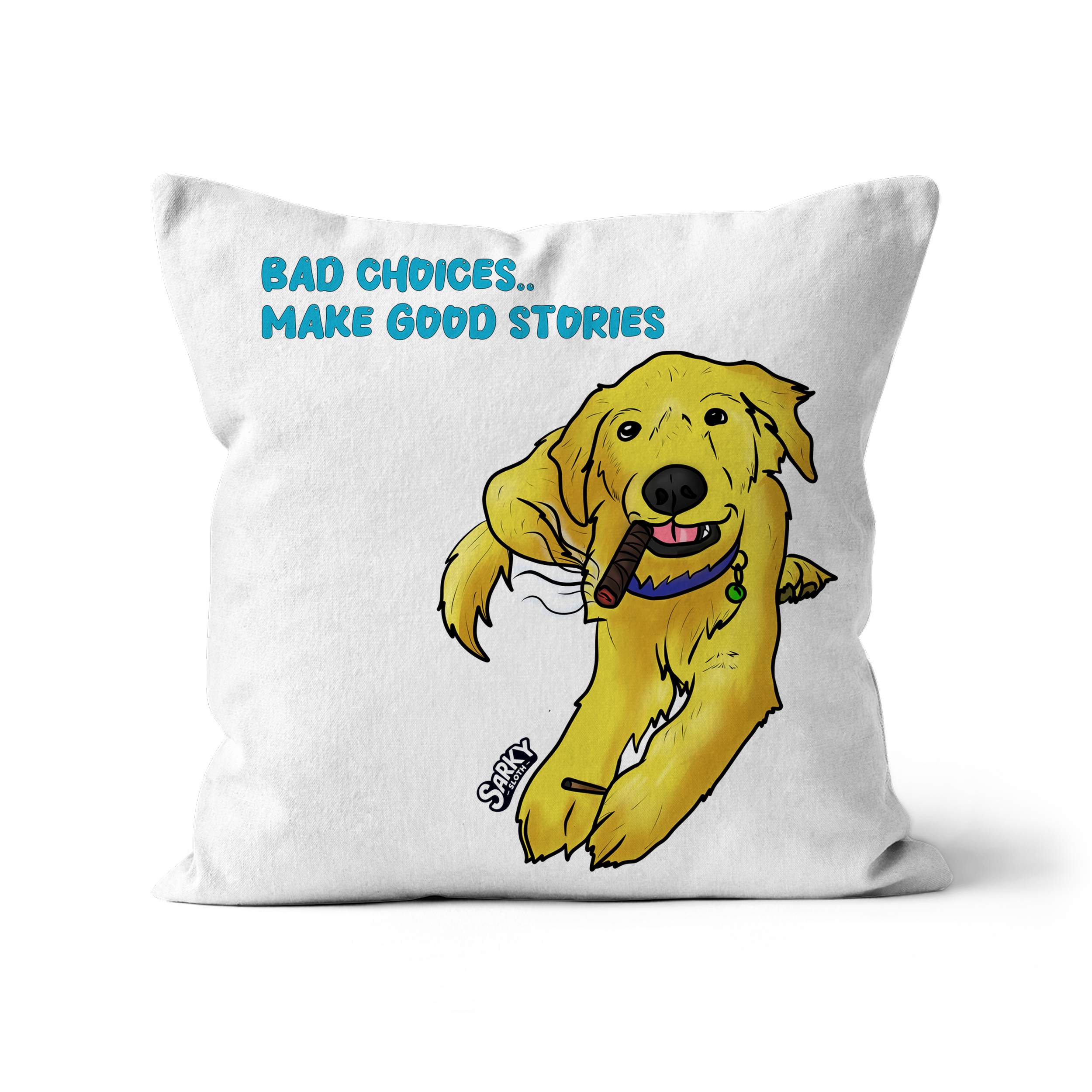 white cushion covers, rainbow cushion, cat cushion, cheapest cushions, cushion rainbow, Graphic tees, sarkysloth, sarky sloth