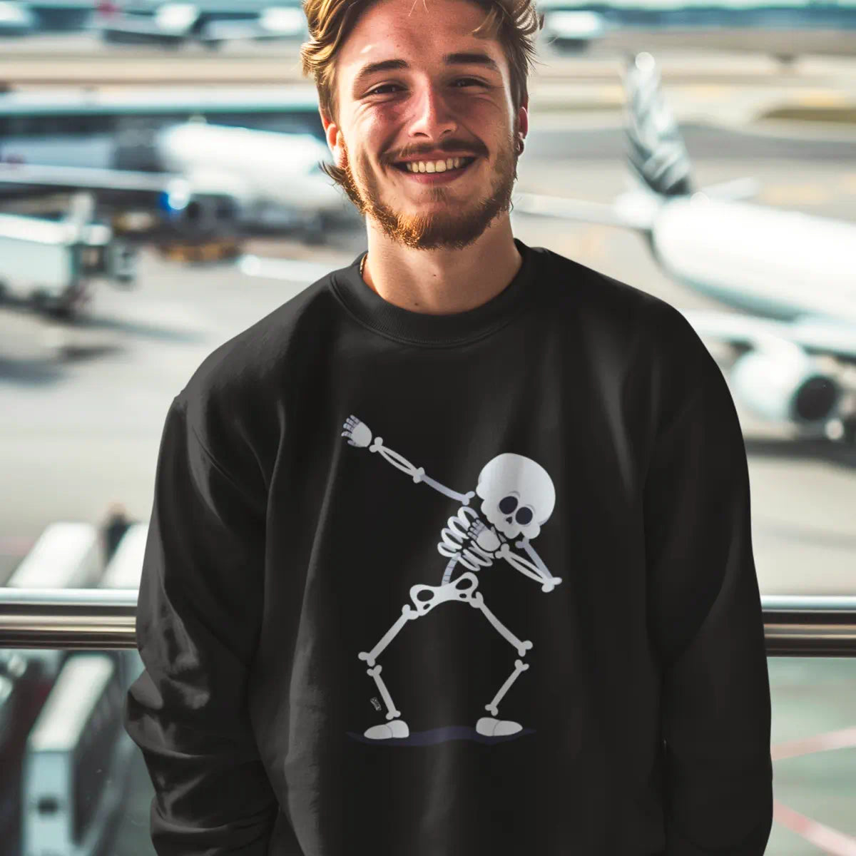 Dabbing Skeleton Sweatshirt