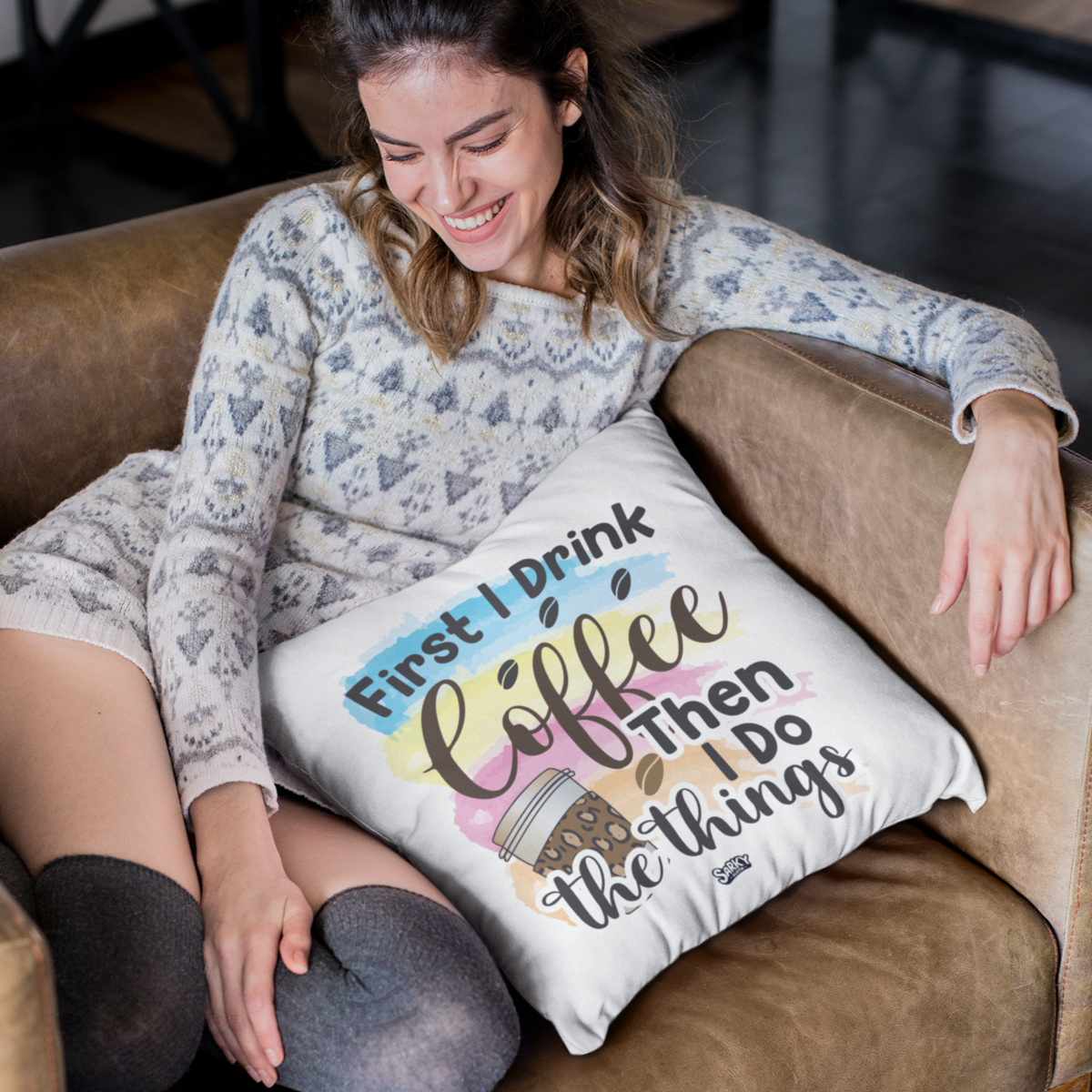 slogan cushion, cushion covers online, unicorn cushion, retro cushions, vintage cushions, Graphic tees, sarkysloth, sarky sloth