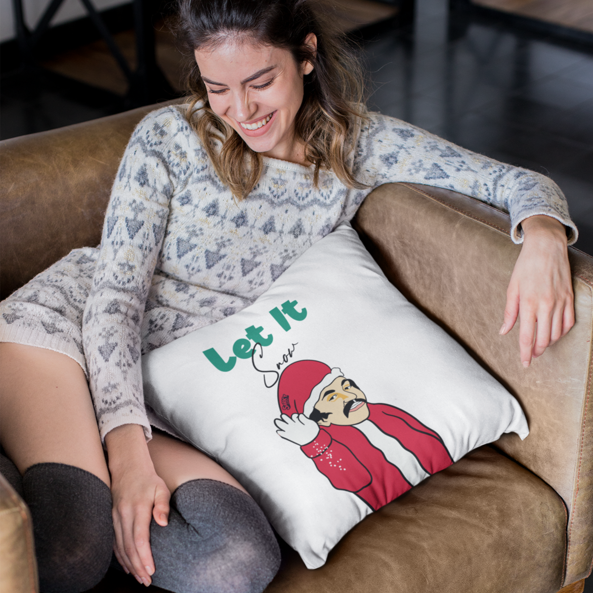 Let it Snow Cushion