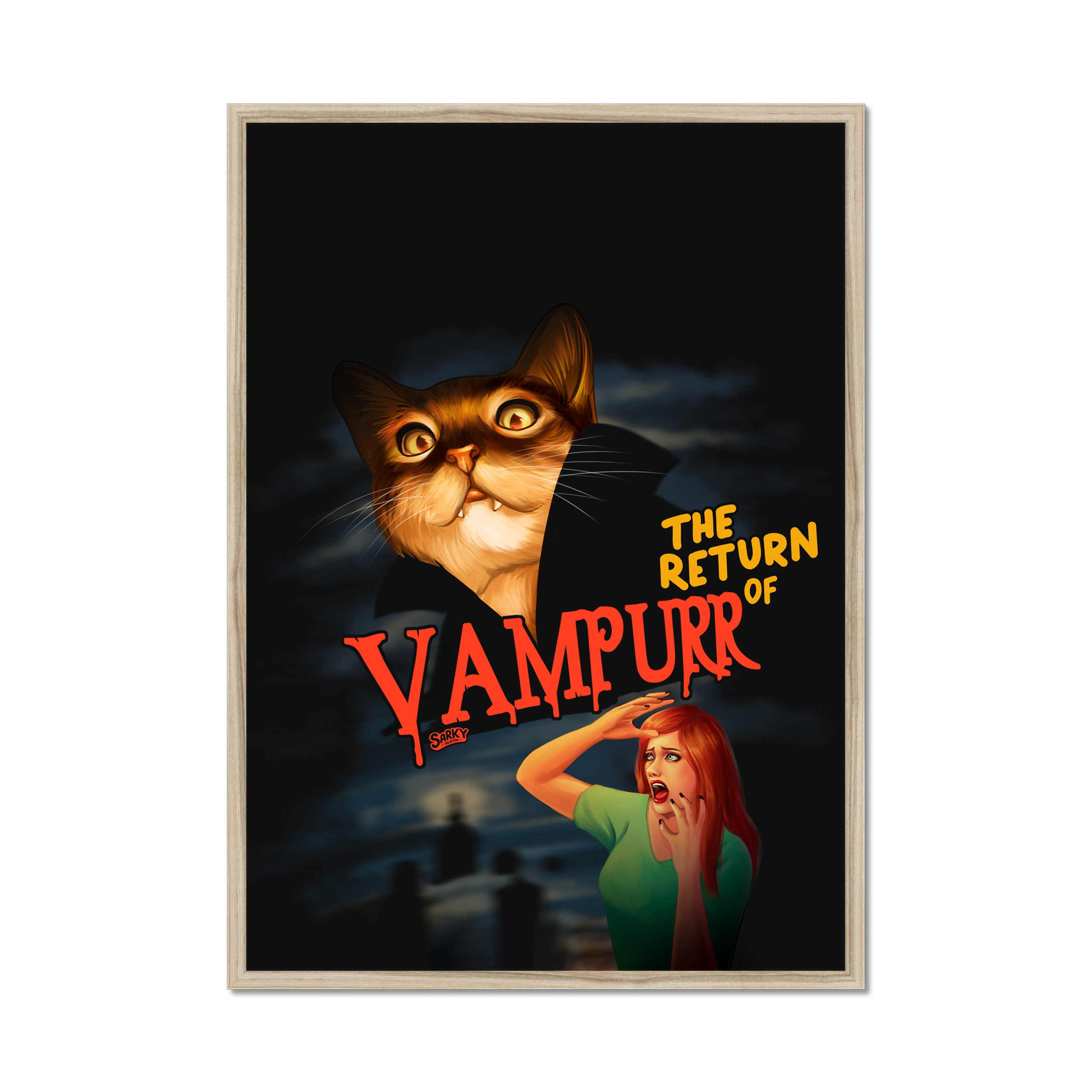 The Return of Vampurr Art Print