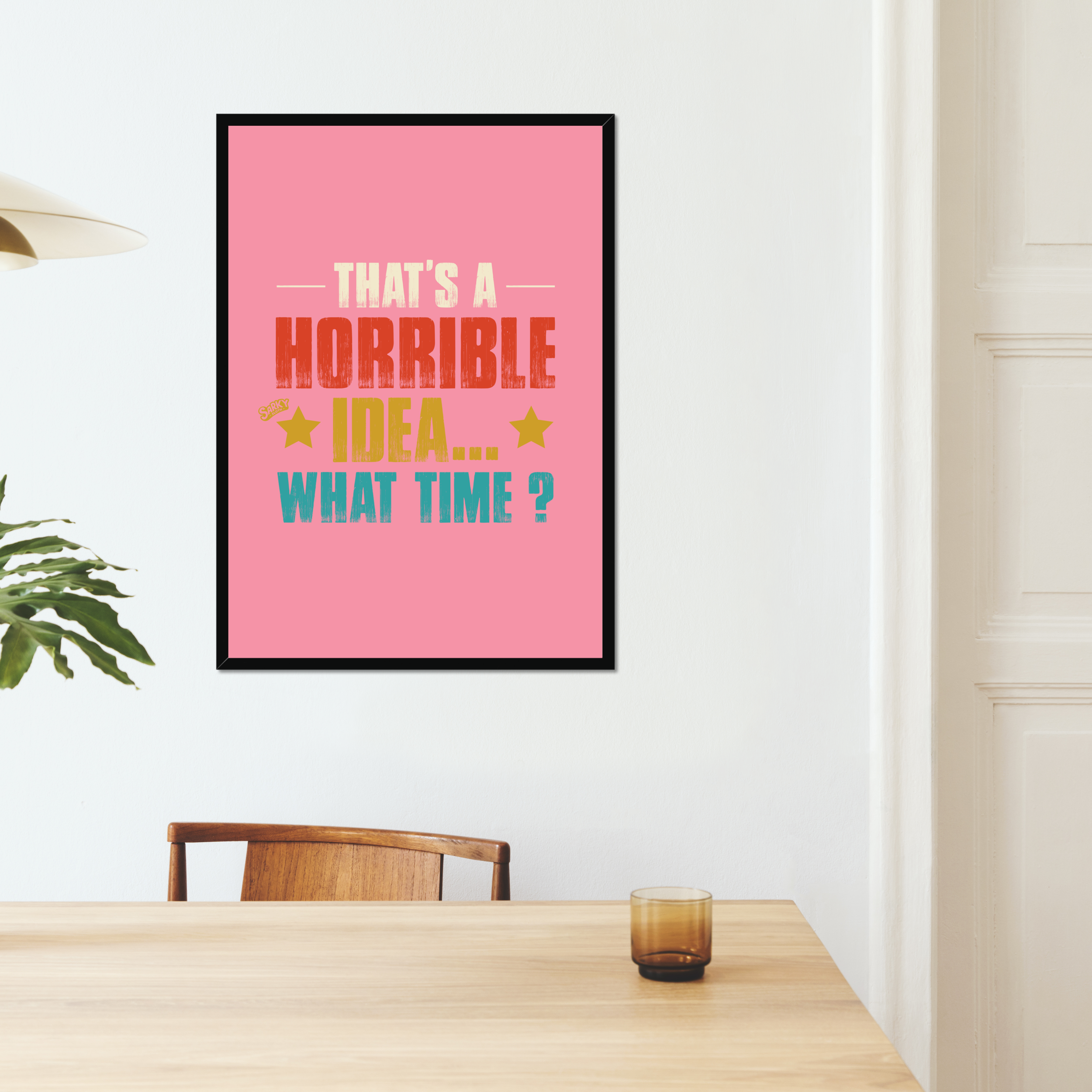 sarky sloth, witty wall art, funny posters for room, funny bathroom artwork, funny animal canvas art, funny prints for wall