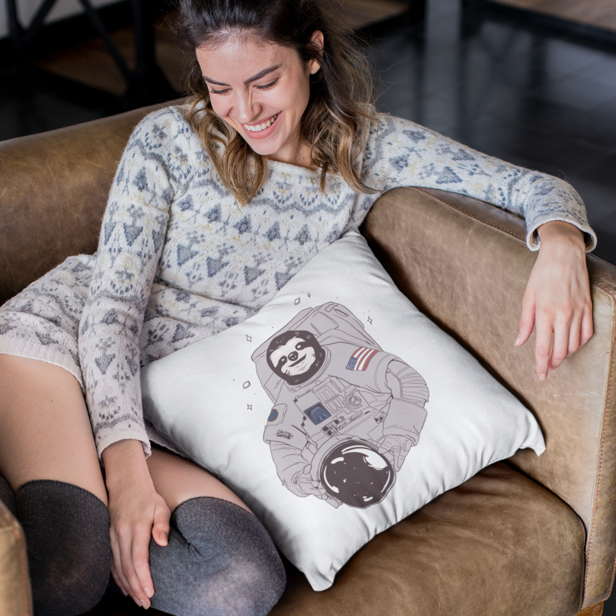 custom cushion covers, cushion covers for chairs, cushions without covers, home cushions, cushion sale uk, Graphic tees, sarkysloth, sarky sloth